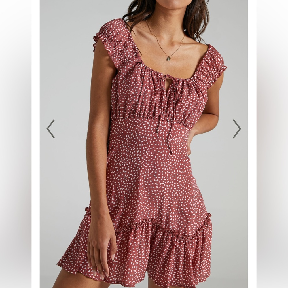 Showpo Raleigh Dusty Rose Dress